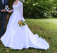 Hochzeitskleid mit Spitzenjäckchen Nordrhein-Westfalen - Herscheid Vorschau