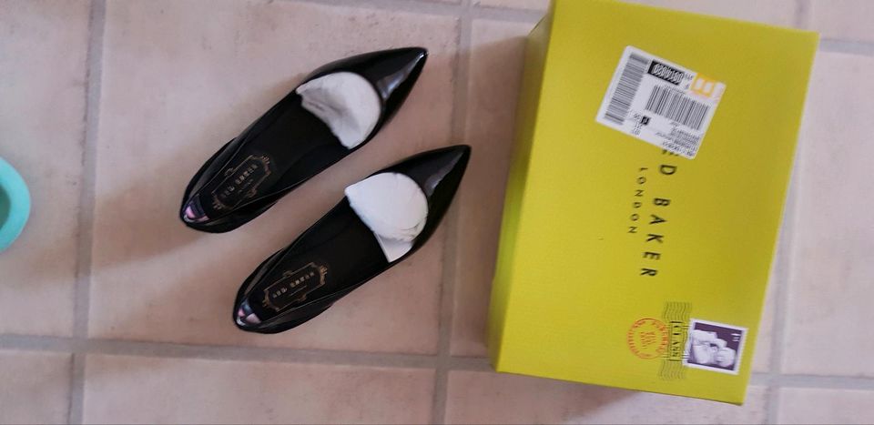 Ted Baker Ballerina Loafer Lackleder Gr.36 NEU NP99,95€ in Uelzen