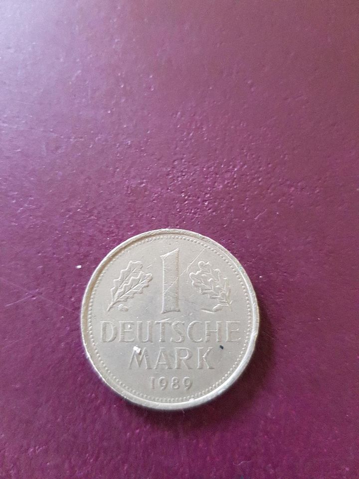 1 Deutsche Mark 1989 in Wusterhusen