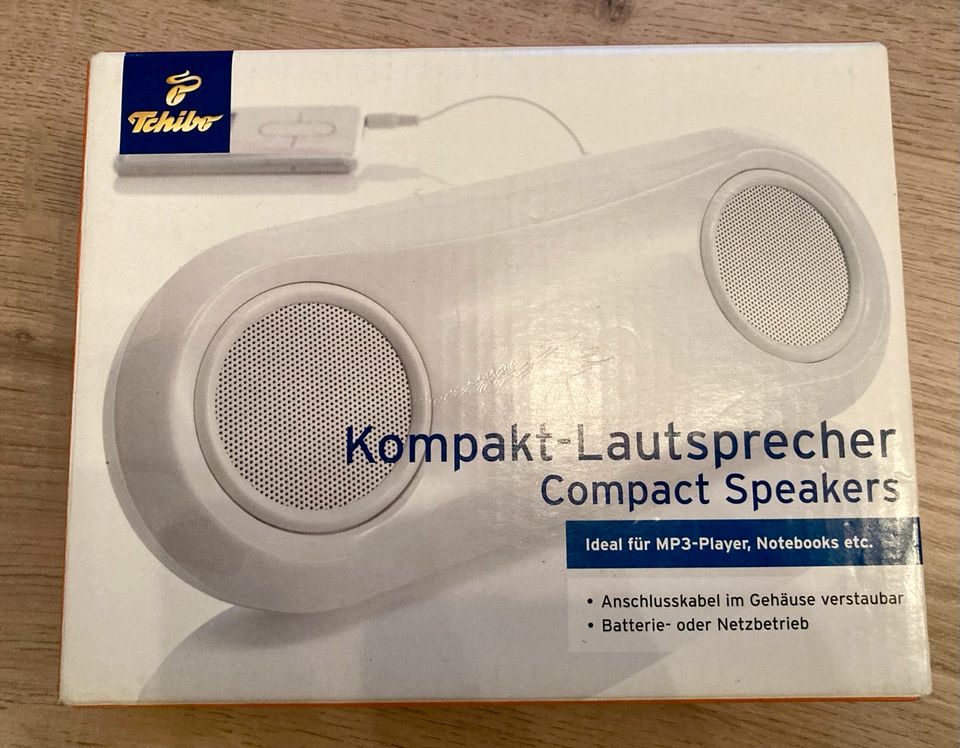 Kompakt Lautsprecher für MP3-Player, Notebook, PC in Wuppertal