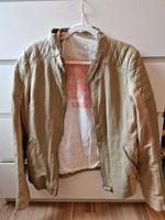 S.Oliver Damen Lederjacke beige Größe 40 Hessen - Büdingen Vorschau