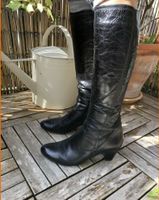 Klassische Italienische Designer Stiefel schwarz Gr. 38 Echtleder Innenstadt - Köln Altstadt Vorschau