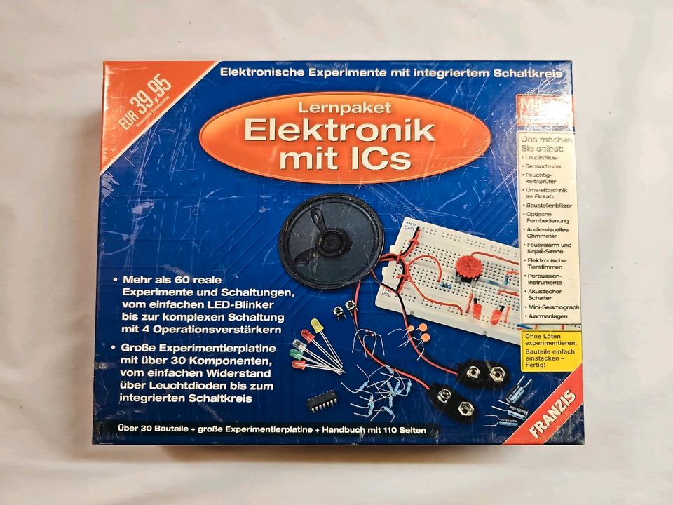 Lernpaket Elektronik inkl. ICs und Conrad Elektro Adventskalender in Leiferde