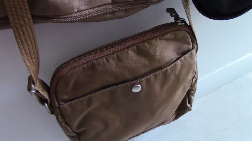 Bogner Tasche Segeltuch camel; schwarz, Shopper rosa in Ketsch