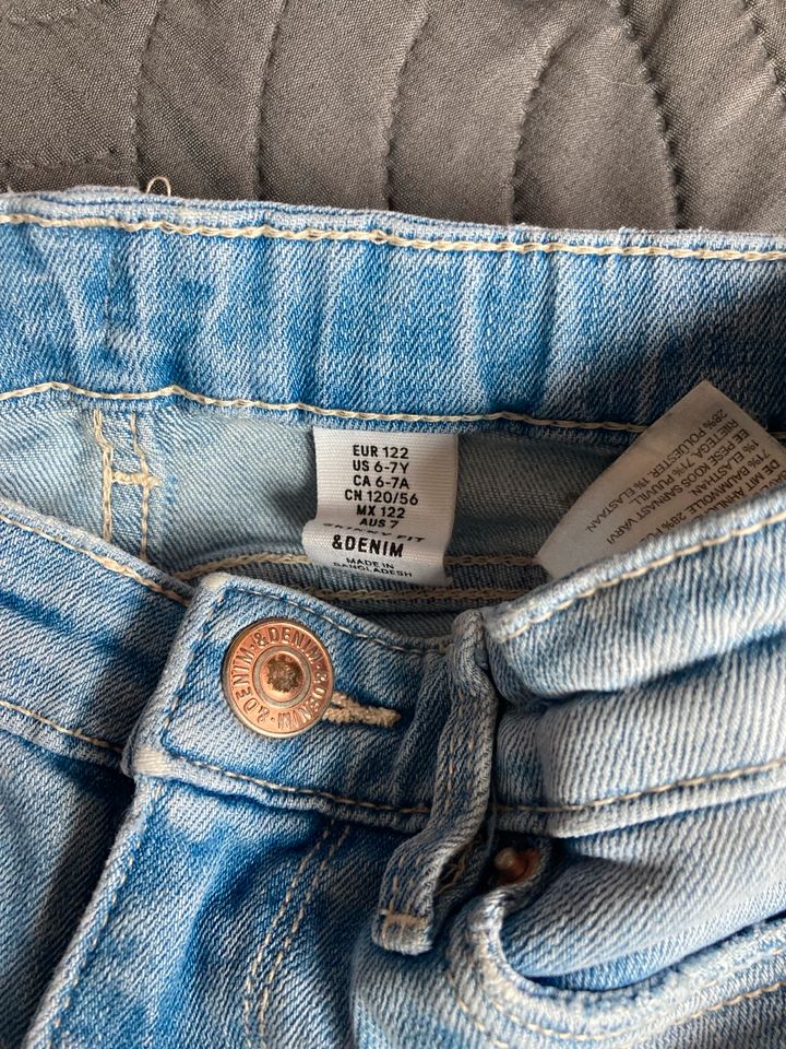 Jeans Paket 122 Mädchen H&M Dopodopo in Donauwörth