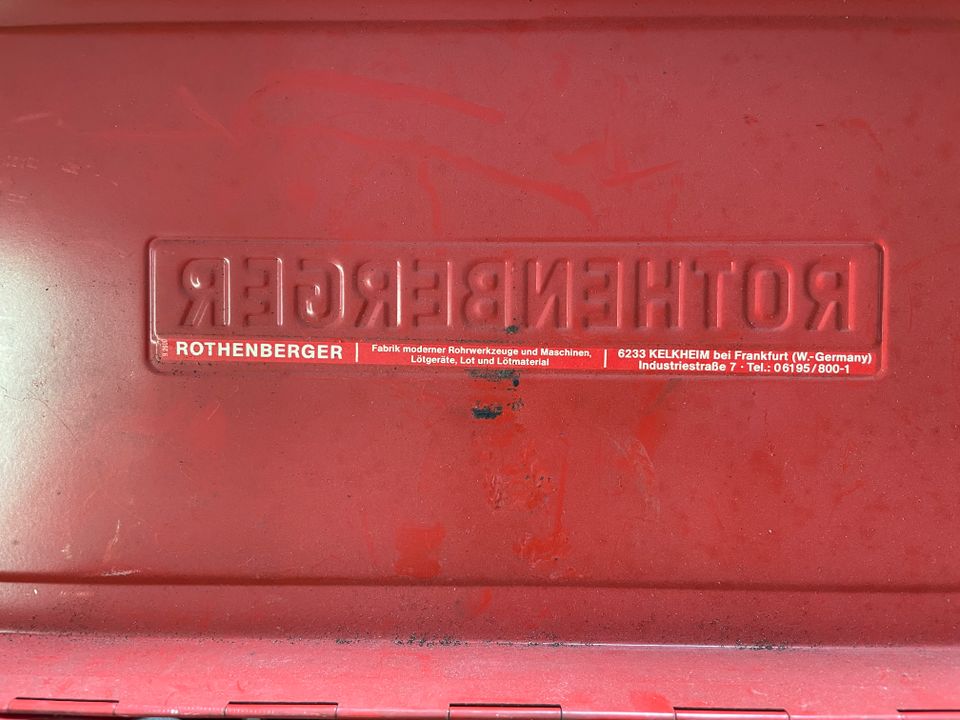 Rothenberger ROCUT 110 55020 32-110mm Rohrabschneider in Rietberg