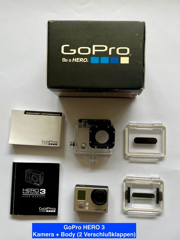 GoPro Hero 3+ Black Edition : umboxing