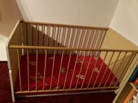 Kinderbett Gitterbett Babybett mit Matratze und Nestchen Hessen - Butzbach Vorschau