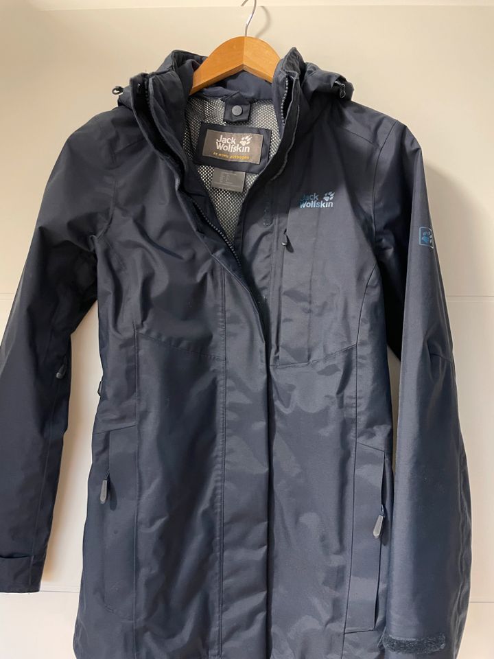 Jack Wolfskin 3-in-1 Jacke Größe XS, blau in Rodenbach b. Altenkirchen, Westerwald