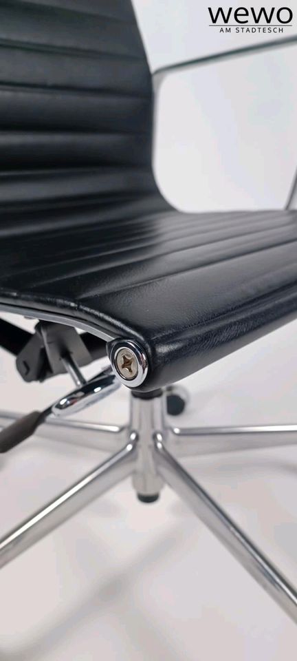 Vitra Eames 119 Alu Leder Bürostuhl Schreibtischstuhl in Schüttorf