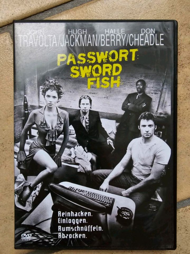 John Travolta Titel  DVD/ Blu-ray   Password Swordfish in Leverkusen