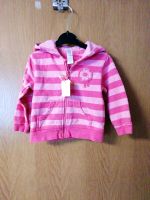 Sweat Jacke Weste gr. 80, aus Baumwolle pink gestreift Baden-Württemberg - Seelbach Vorschau