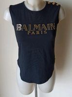 Original Balmain Paris Shirt Tanktop Schwarz Gold Gr S 36-38 Berlin - Lichterfelde Vorschau