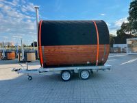 Mobile Sauna Fasssauna Sauna auf rädern Mobiles fass Vermietung Niedersachsen - Stuhr Vorschau