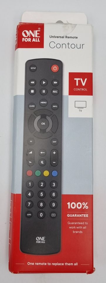 One For All Contour TV Universal Fernbedienung 6€* in Vettweiß