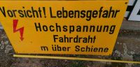 DDR Emailschild DR Emaille großes Eisenbahn Schild 80 x 50 cm Brandenburg - Herzberg/Elster Vorschau