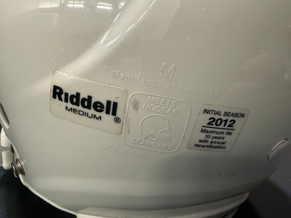 Riddell Speed Größe M White American Football Helm NFL in Bielefeld