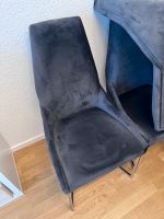 Design Stühle Samt Grau / Anthrazit Nordrhein-Westfalen - Langenfeld Vorschau