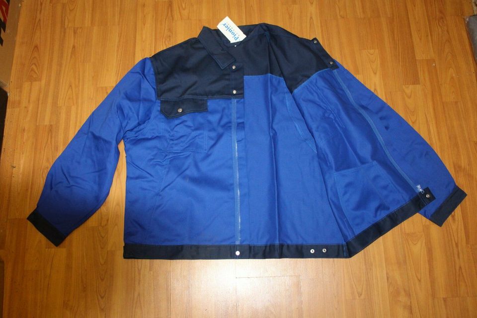 Neue Arbeitskleidung Arbeitsjacke Jacke Pionier blau M - 3XL in Mörfelden-Walldorf