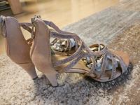 High Heel Sandaletten, glitzer Damenschuh Baden-Württemberg - Kirchheim unter Teck Vorschau