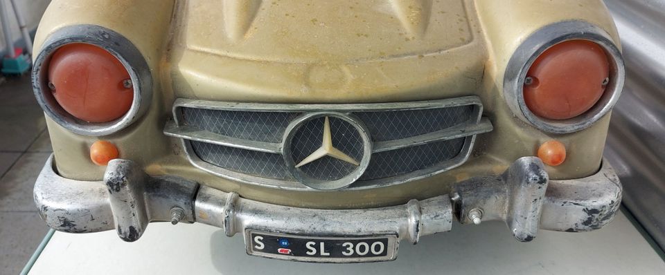 Mercedes 300SL Tretauto Oldtimer Kinderauto toys toys in Ludwigsburg