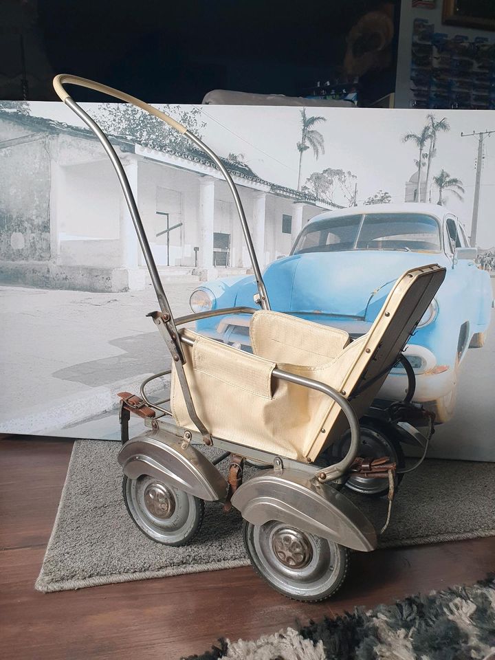 Puppenwagen Kinderwagen Buggy Retro Vintage 50er 50s in Hattingen