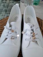 weiße Damenschuhe Niedersachsen - Georgsmarienhütte Vorschau