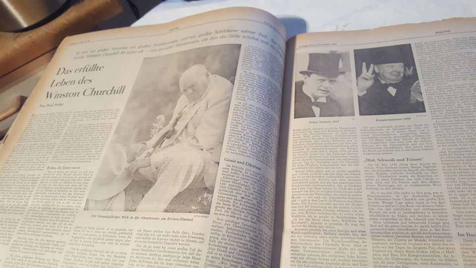 Für Sammler Die Zeit Zeitung Gebundene Original Archiv 1964 Juni in Hagen