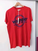 Größe L, Wrangler - T-Shirt, rot, Herrenshirt Hessen - Taunusstein Vorschau