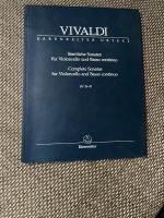 Vivaldi: sämtliche Sonaten für Violoncello und Basso continuo Leipzig - Möckern Vorschau