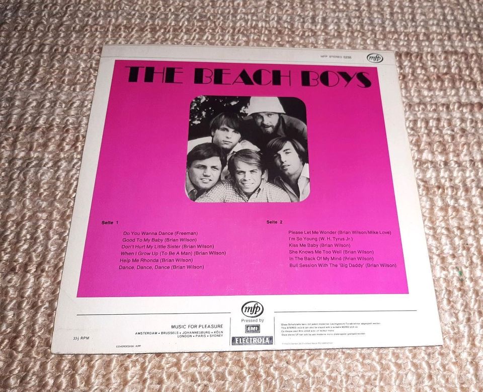 Vinyl LP: The Beach Boys / Compilation / MFP in Biebergemünd