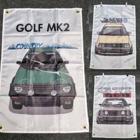 Vw golf 2 mk2 flagge fahne gti rallye country westmoreland neu Aachen - Kornelimünster/Walheim Vorschau