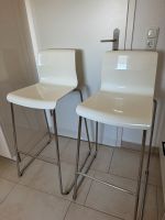 2x Ikea Glenn Barhochker weiß verchromt 77 cm hoch (ohne Tisch) Hessen - Kelkheim Vorschau