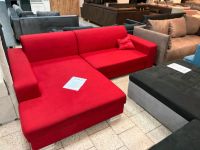 Sofa Couch Ecksofa rot Möbel UVP 1319€ Hessen - Herbstein Vorschau