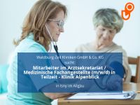 Mitarbeiter im Arztsekretariat / Medizinische Fachangestellte (m/ Baden-Württemberg - Isny im Allgäu Vorschau