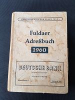 Fuldaer Adreßbuch 1960, 24. Auflage 1960, Verlag Parzeller Fulda Hessen - Kalbach Vorschau