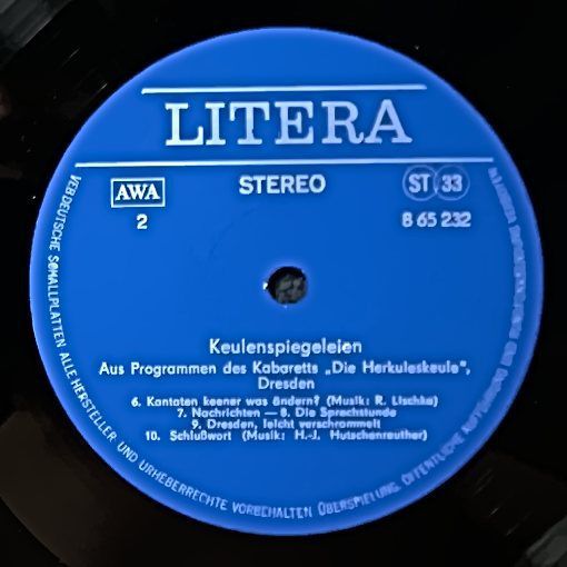 Die Herkuleskeule - Keulenspiegeleien - Vinyl in Duisburg