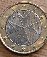 Sehr seltene 1 Euro Münze aus MALTA mit F im Stern. Nordrhein-Westfalen - Rietberg Vorschau
