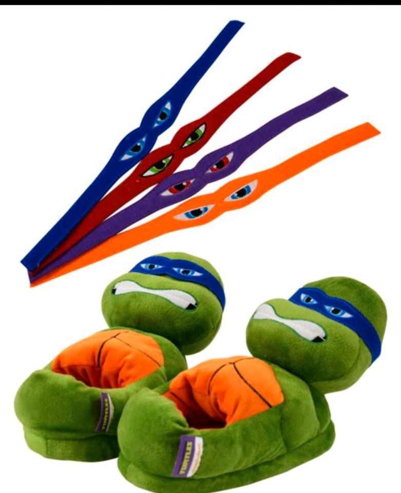 TMNT Hausschuhe Turtles 32/34 in Horb am Neckar