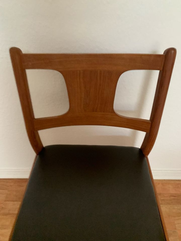 Vintage Dänisch Mid Century 6 Esszimmer Stühle Sonderpreis 300.-€ in Elmshorn