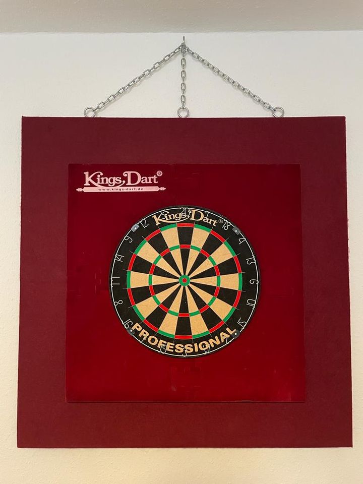 Dart-Schallschutz, Dart-Wandschutz, Dartboard