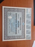 Alte Aktie Dresdner Bank 1000 RM, nur Sammlerwert 1952 Berlin - Spandau Vorschau