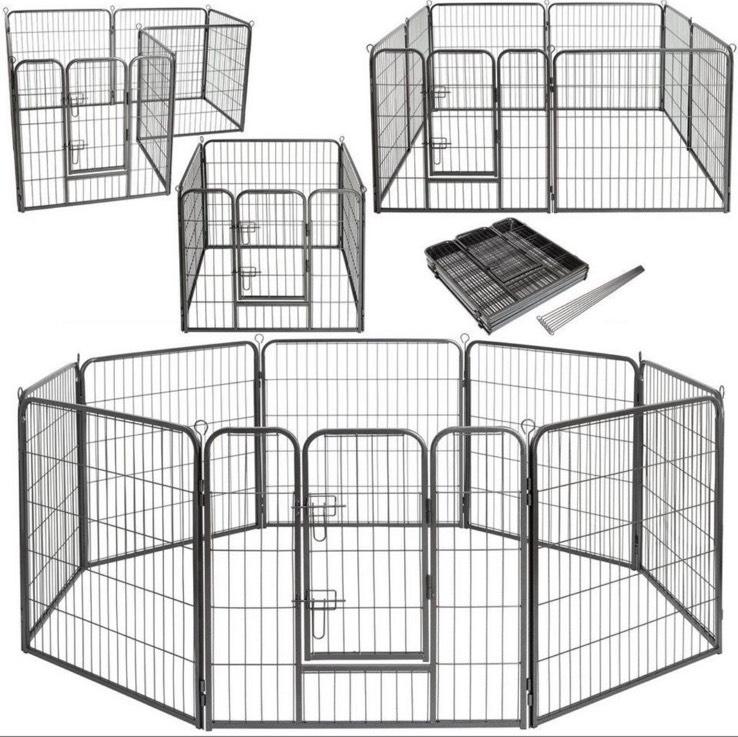 Welpenlaufstall / Kaninchengehege / Kleintiere XXL / Gitterkäfig in Samswegen