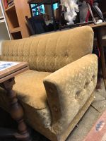 Vintage Sofa, Vintage Sessel, Knopf Dekor, Einzeln oder im Set Schleswig-Holstein - Flintbek Vorschau