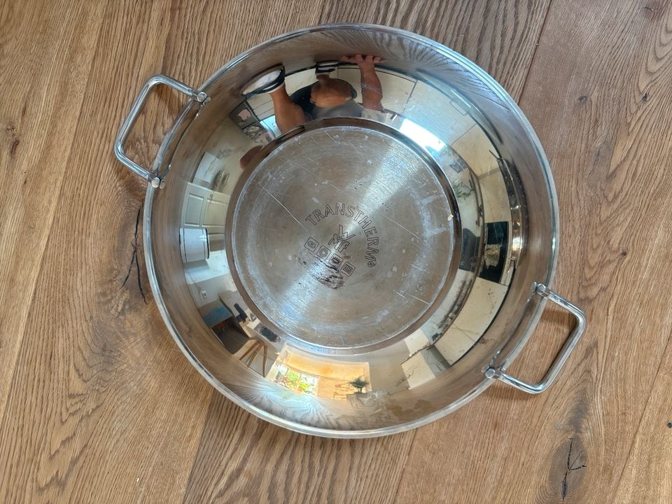 WMF Wok Set Macao 4-teilig Cromargan 36cm in Düsseldorf