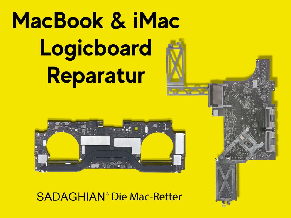 MacBook & iMac Logicboard Reparatur in Hamburg