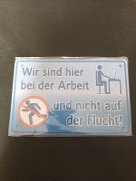 Metall Schild  19 x 12,5cm Sprüche Spruch Schilder Blech Wir sind Essen - Essen-Ruhrhalbinsel Vorschau