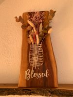 Vase der besonderen Art für Trockenblumen Holz Schrauben Schnur Baden-Württemberg - Filderstadt Vorschau