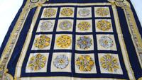 ITALY Seidentuch Tuch 87 X 87 cm, Seide 100%, blau/ gold/ beige Baden-Württemberg - Pforzheim Vorschau