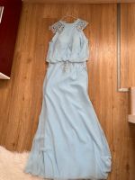 Abendkleid Babyblau Strass Gr. 38 Bayern - Thierhaupten Vorschau